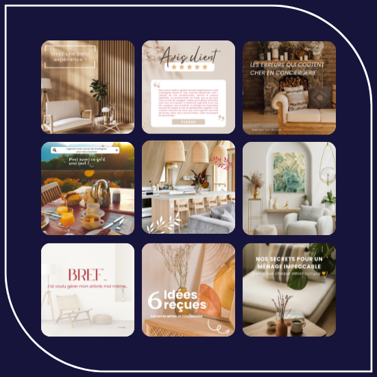 Portfolio conciergerie airbnb