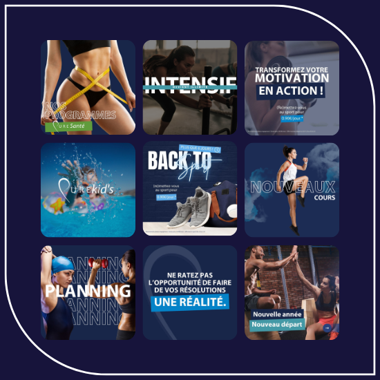 Portfolio Salle de sport